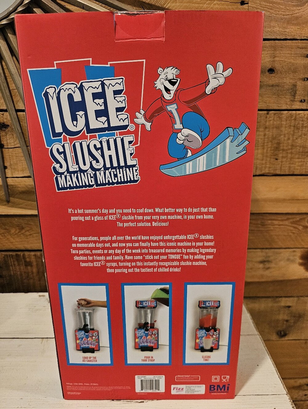 ICEE Slushie Making Machine w/ 2 DaVinci Gourmet Syrups (Cherry/Blue Raspberry) - Picture 12 of 16